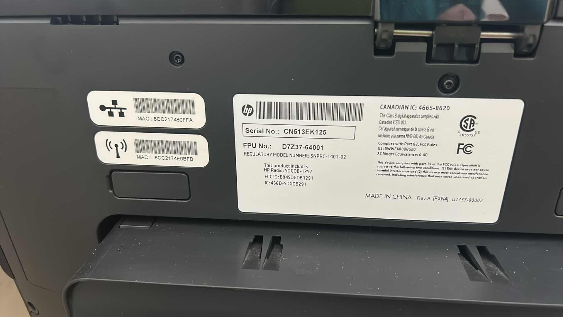Photo 5 of HP PRINTER