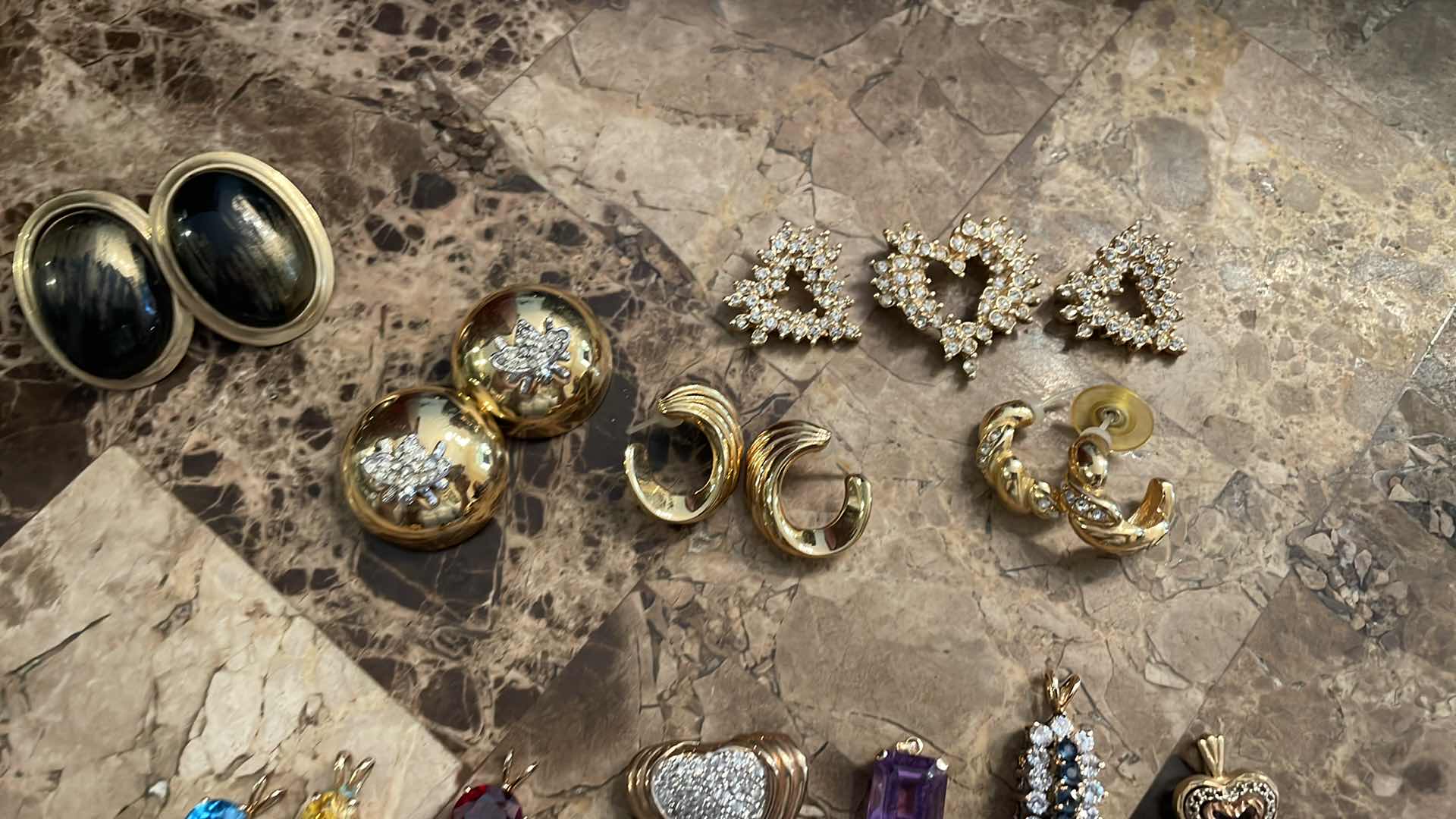 Photo 1 of CLIP ON EARRINGS , PENDANTS