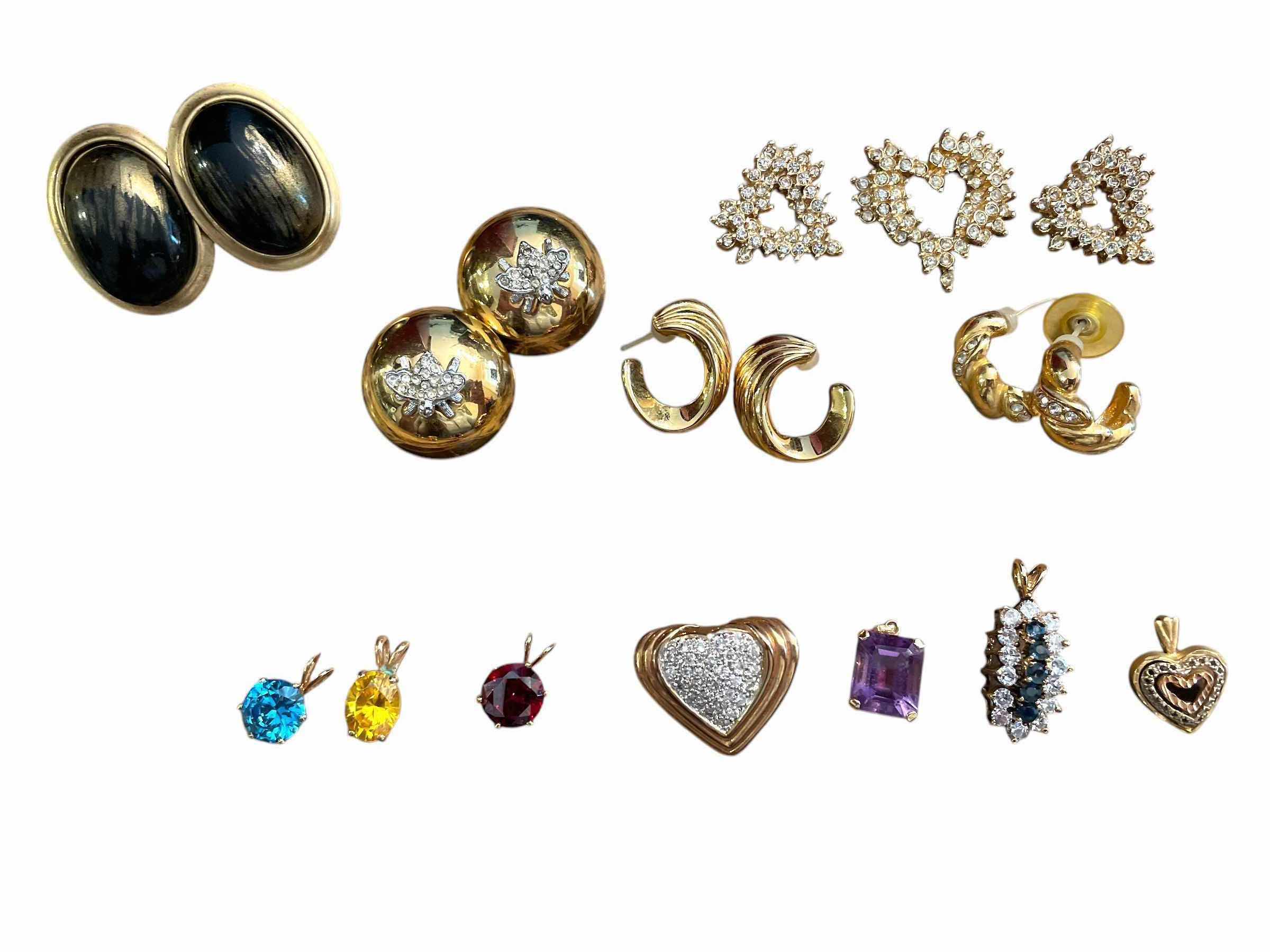 Photo 1 of CLIP ON EARRINGS , PENDANTS