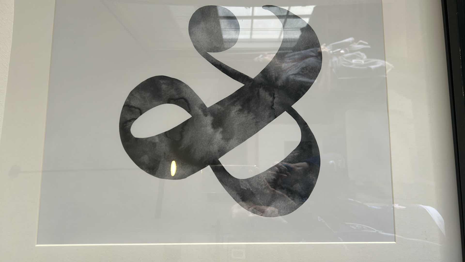 Photo 1 of BLACK FRAMED & PRINT ART 20” X 27”