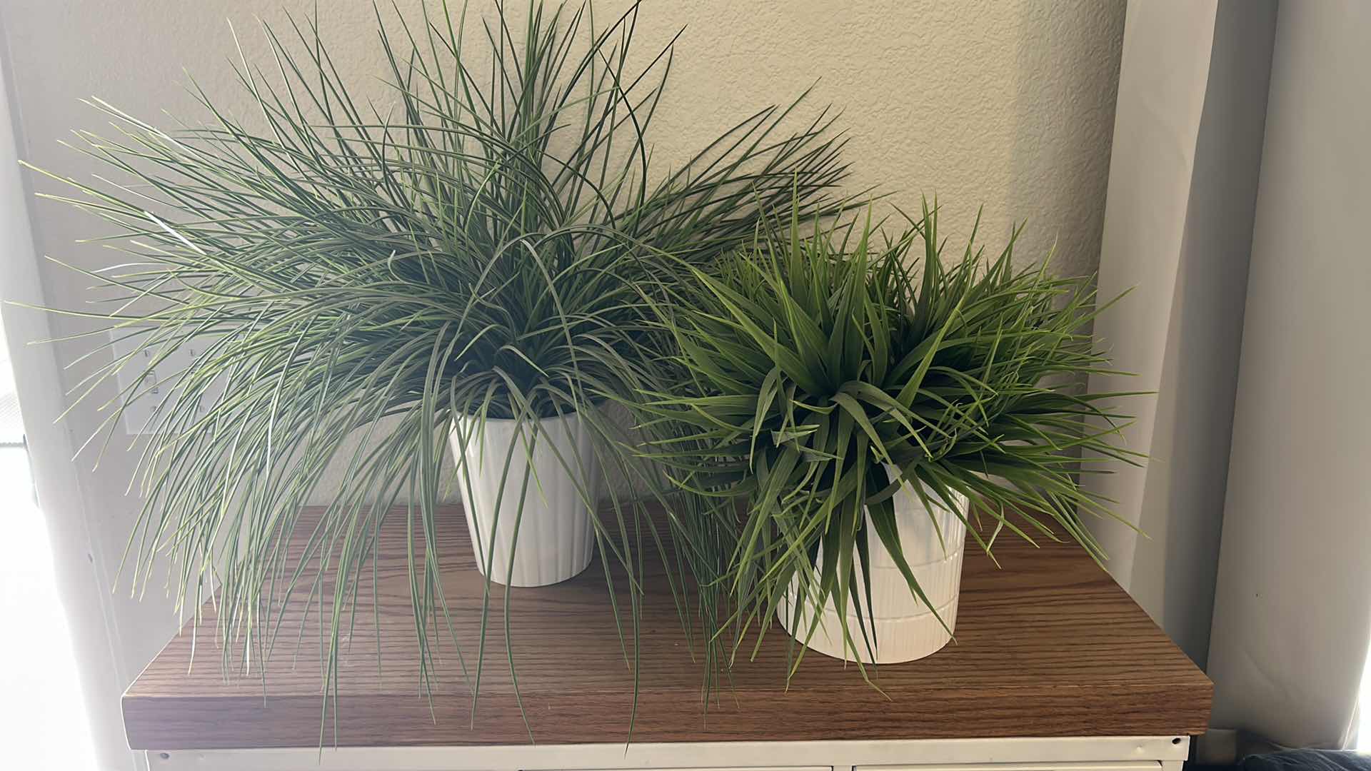 Photo 2 of 3- FAUX GREENERY W DECORATIVE VASES