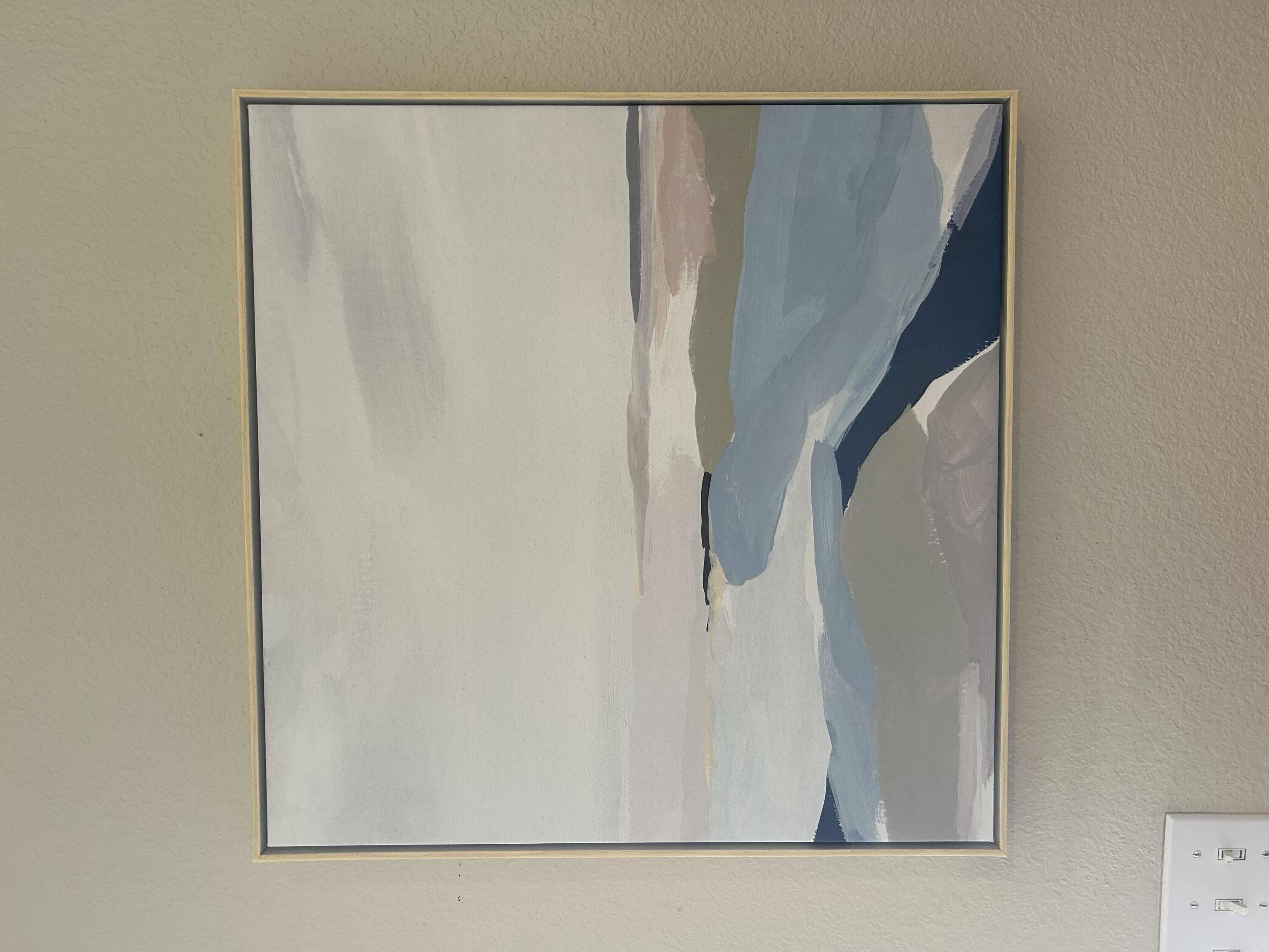 Photo 1 of FRAMED CANVAS PRINT “PERFECT LAND” 24” X 24”