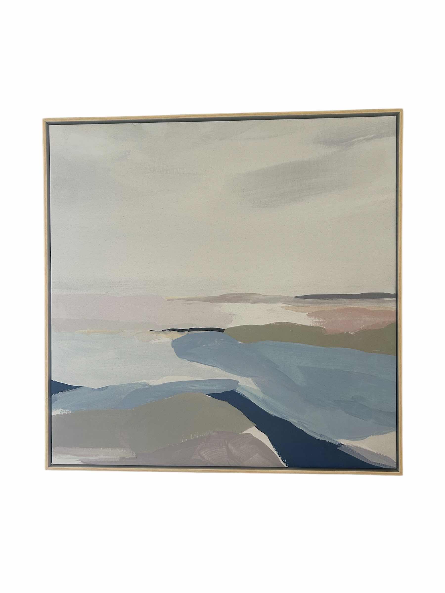 Photo 1 of FRAMED CANVAS PRINT “PERFECT LAND” 24” X 24”