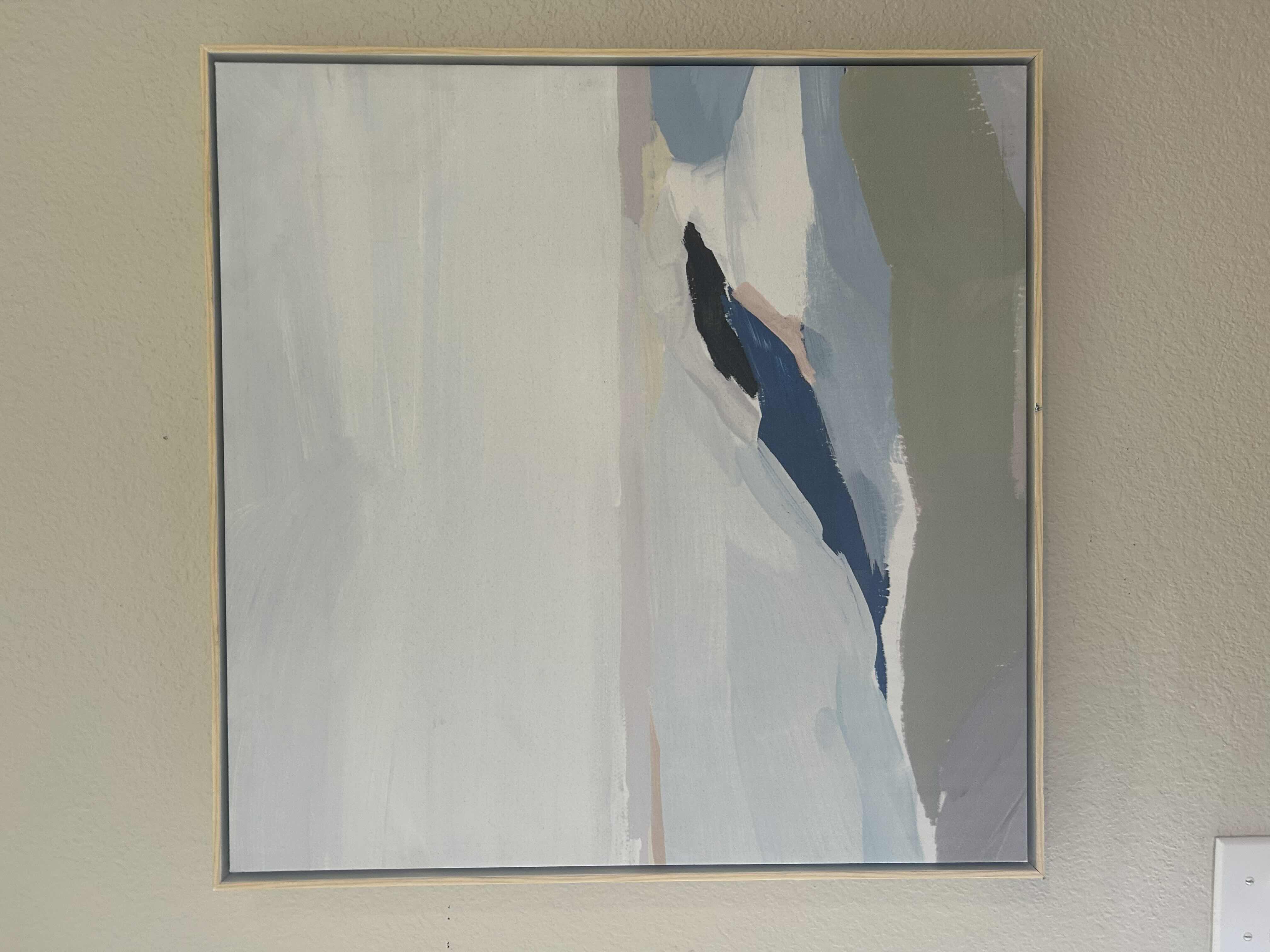 Photo 1 of FRAMED CANVAS PRINT “PERFECT LAND” 24” X 24”