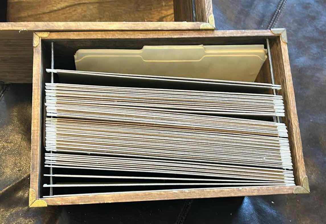 Photo 1 of 2- FILING BOXES