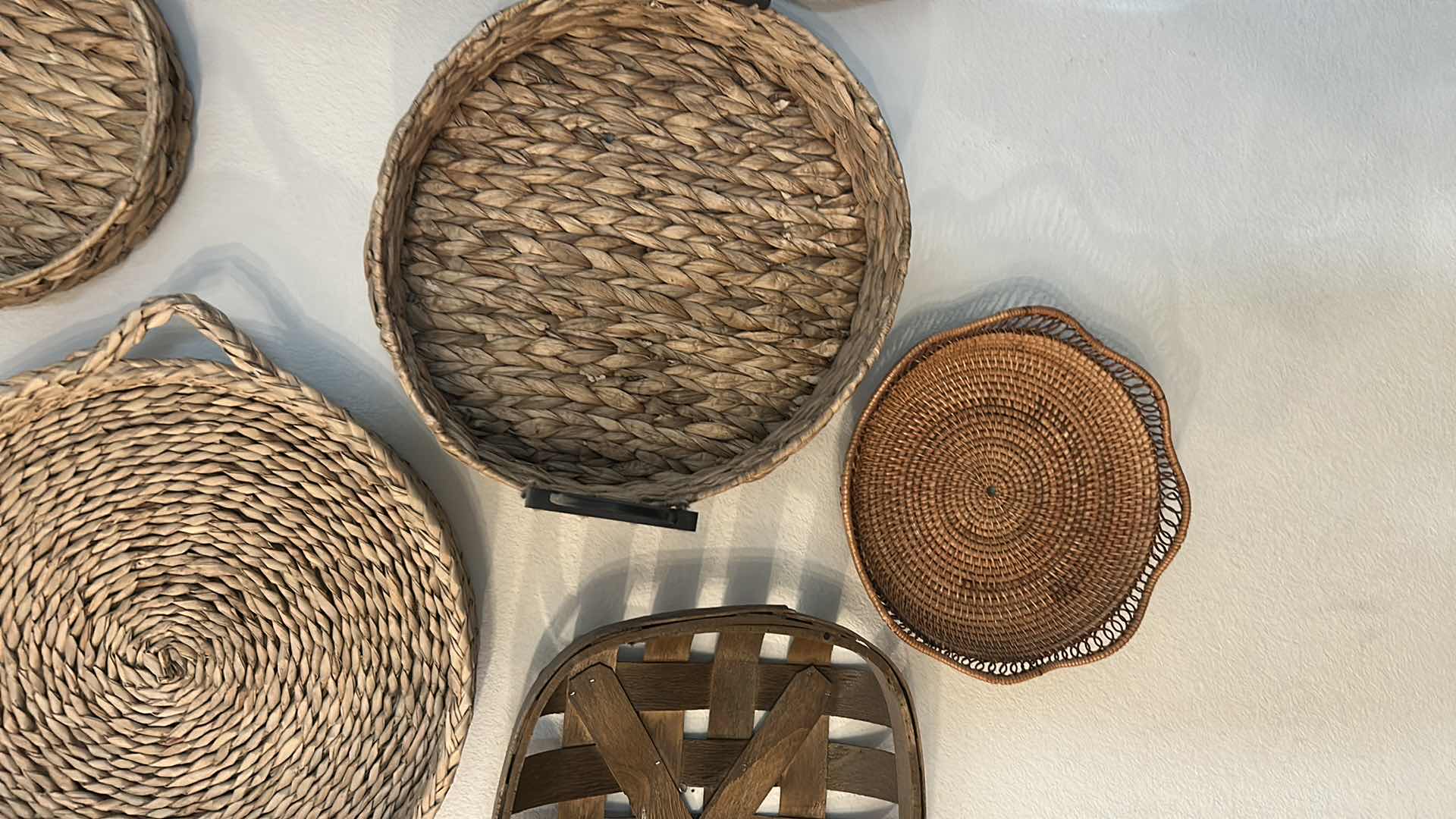 Photo 4 of 9- ASSORTED RATAN DECORATIVE BASKETS