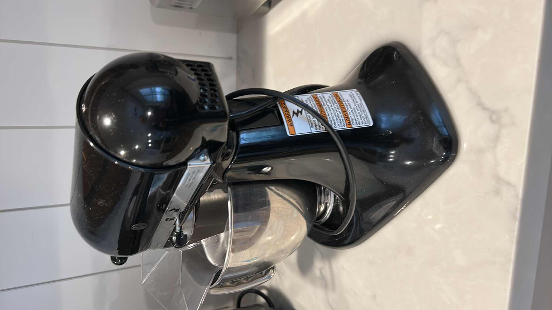 Photo 1 of KITCHENAID ARTISAN STAND MIXER W ACCESSORIES BLACK