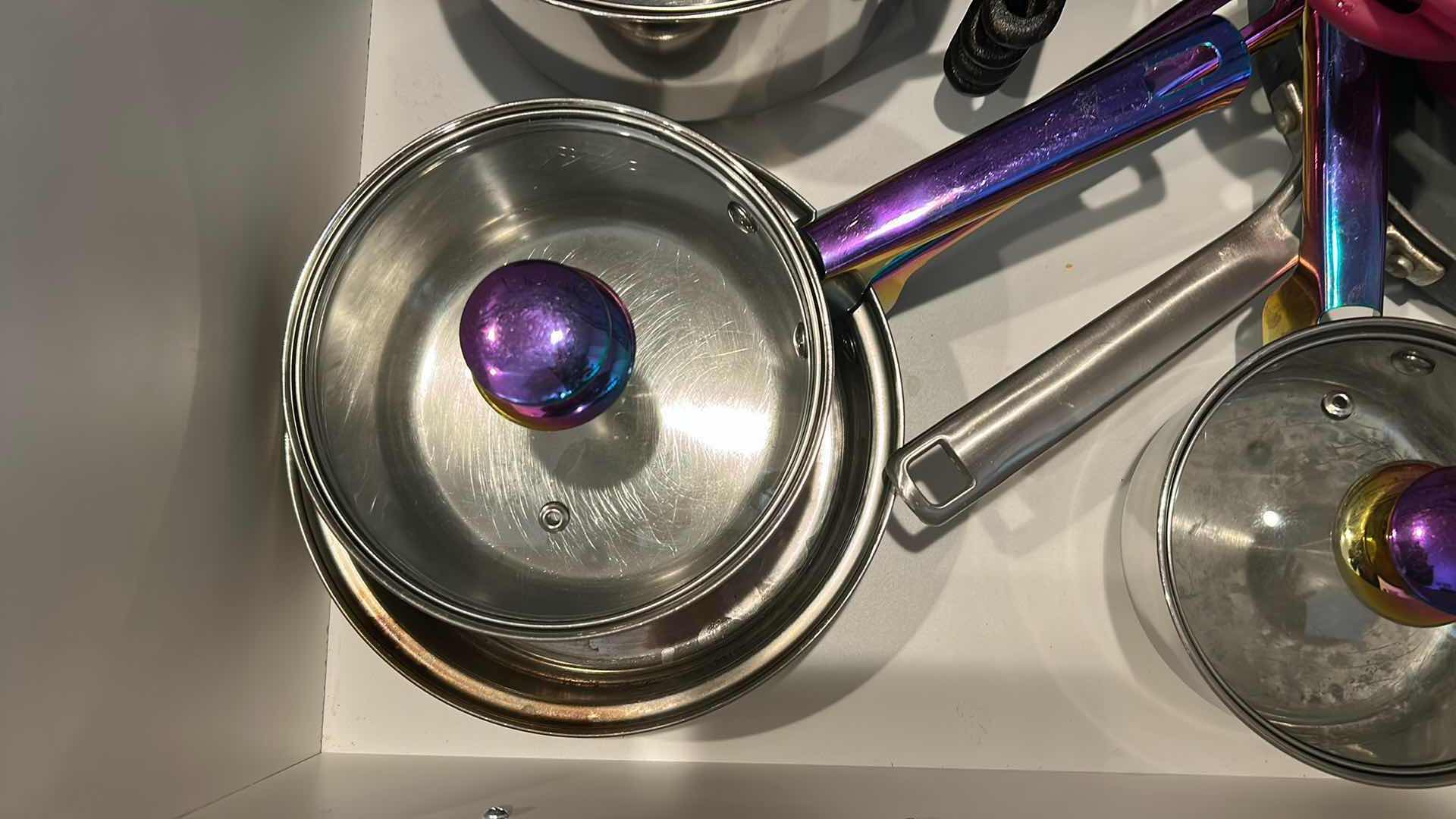 Photo 1 of CONTENTS OF DRAWER POTS PANS