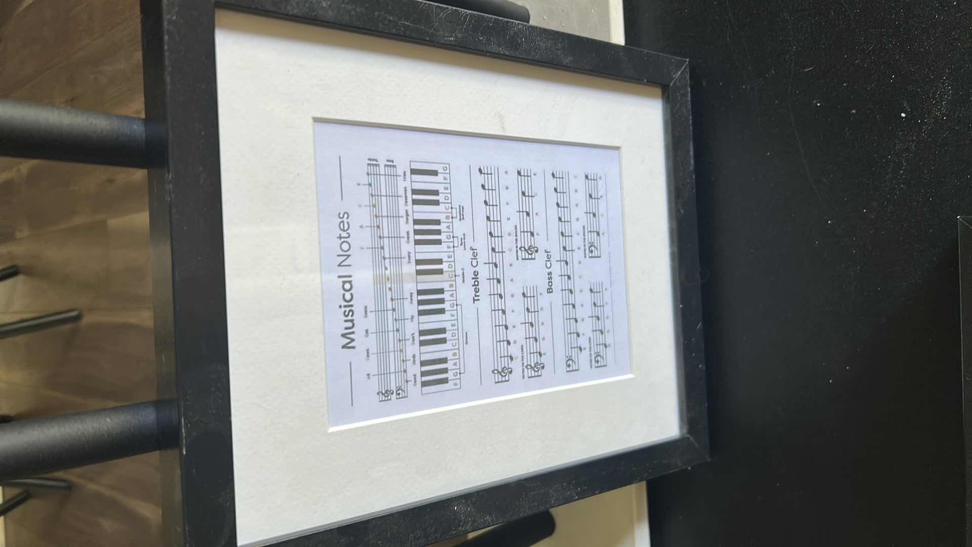 Photo 3 of 3- BLACK FRAMED ART