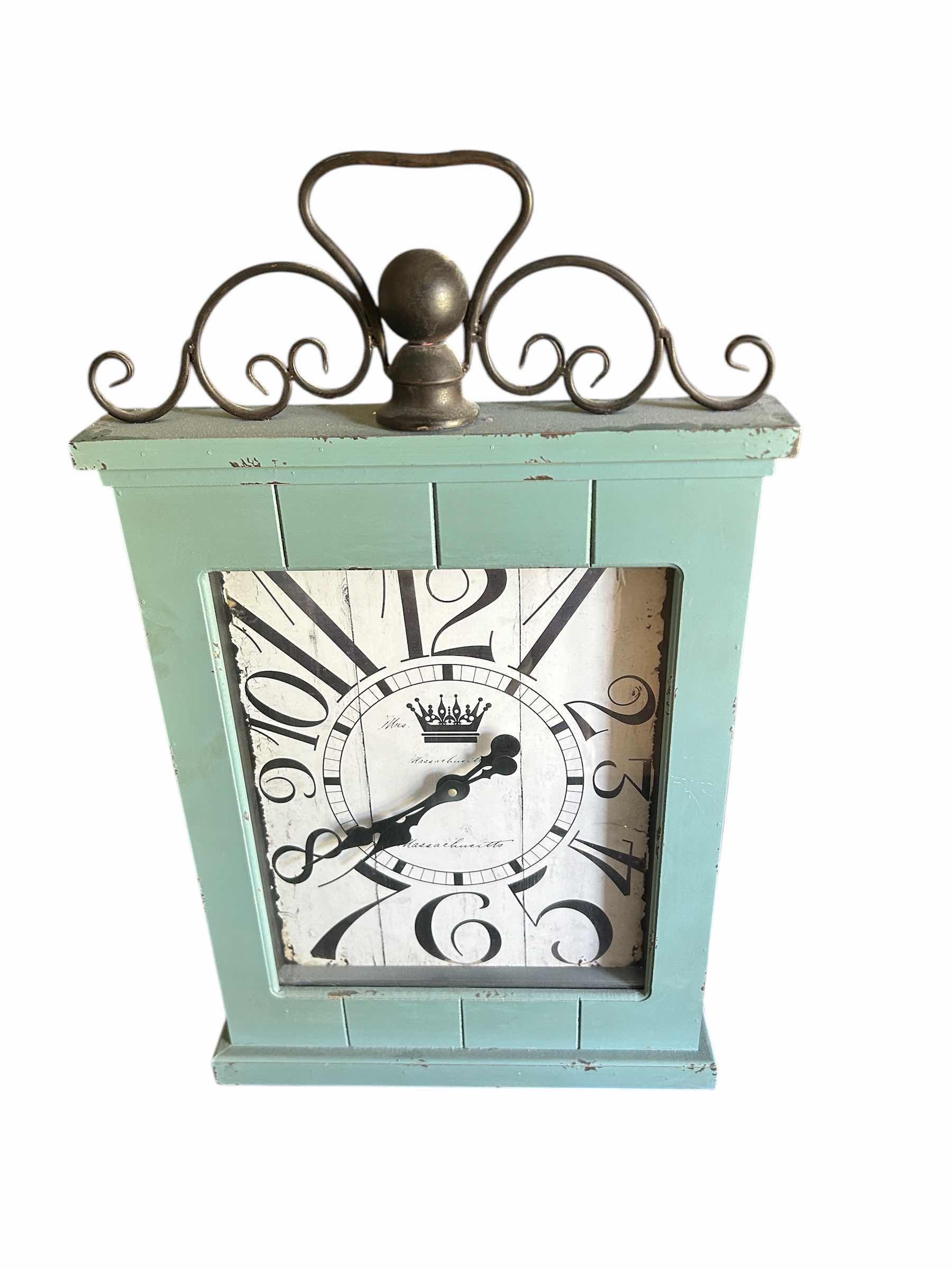 Photo 1 of HOBBY LOBBY SCROLL WALL CLOCK 16” X 30”