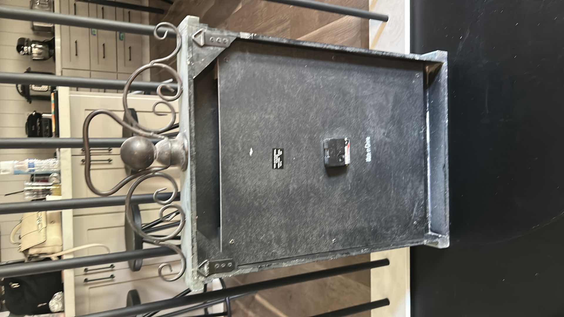 Photo 1 of HOBBY LOBBY SCROLL WALL CLOCK 16” X 30”