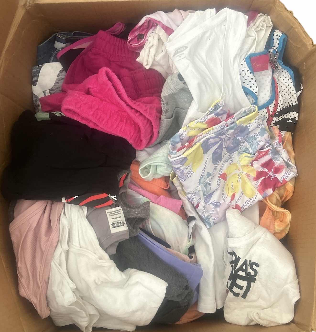 Photo 1 of BOX OF GIRLS CLOTHING SMALL SIZES