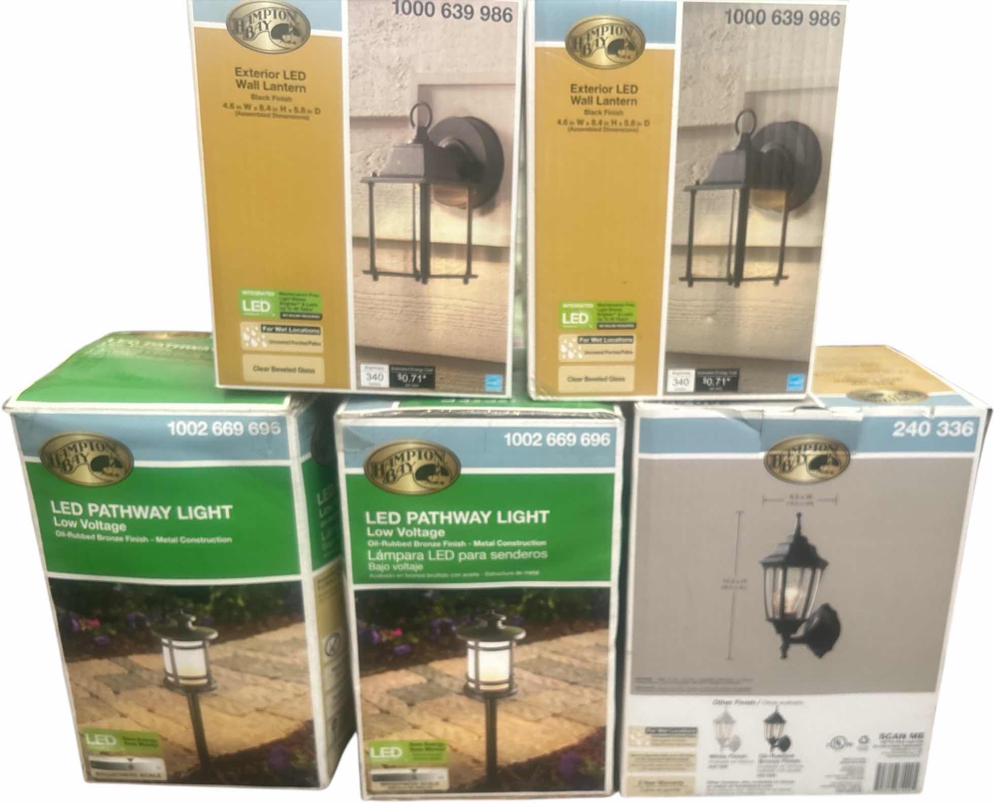 Photo 1 of 5 HAMPTON BAY LIGHT FIXTURES