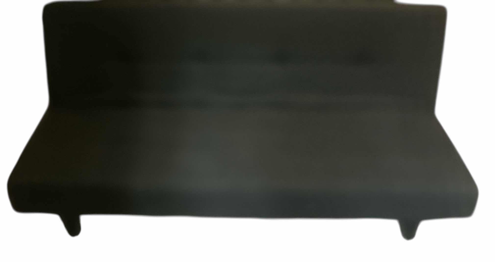 Photo 1 of 70” BLACK FABRIC FUTON