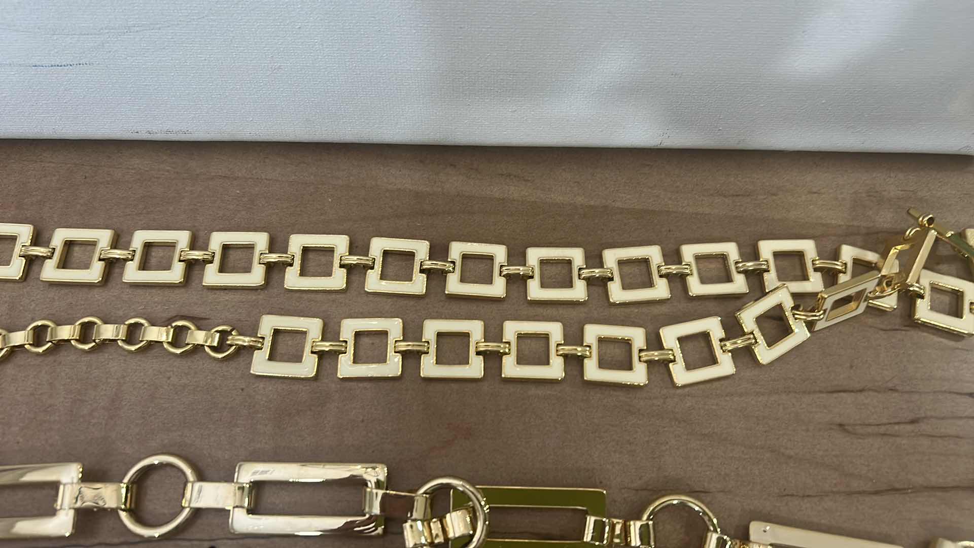 Photo 1 of 4 WOMENS GOLD TONE BELTS - XL XXL
