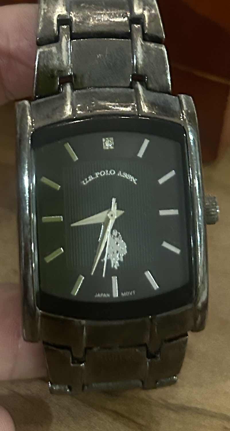 Photo 1 of 2 MENS WATCHES AND  GOLD TONE RING WITH TIGERS EYE STONE