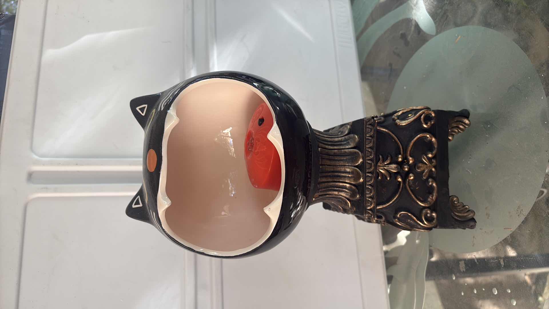 Photo 6 of CONTENTS OF TOTE HALLOWEEN DECORATIONS 12” CANDLEABRA