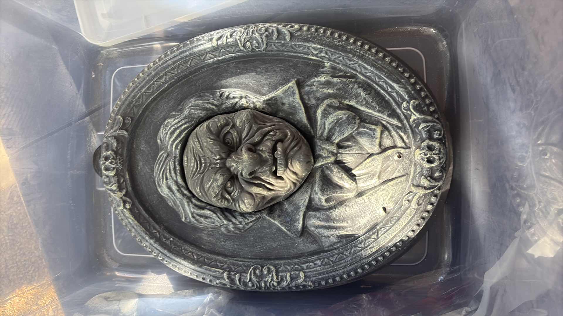 Photo 1 of CONTENTS OF TOTE HALLOWEEN DECORATIONS