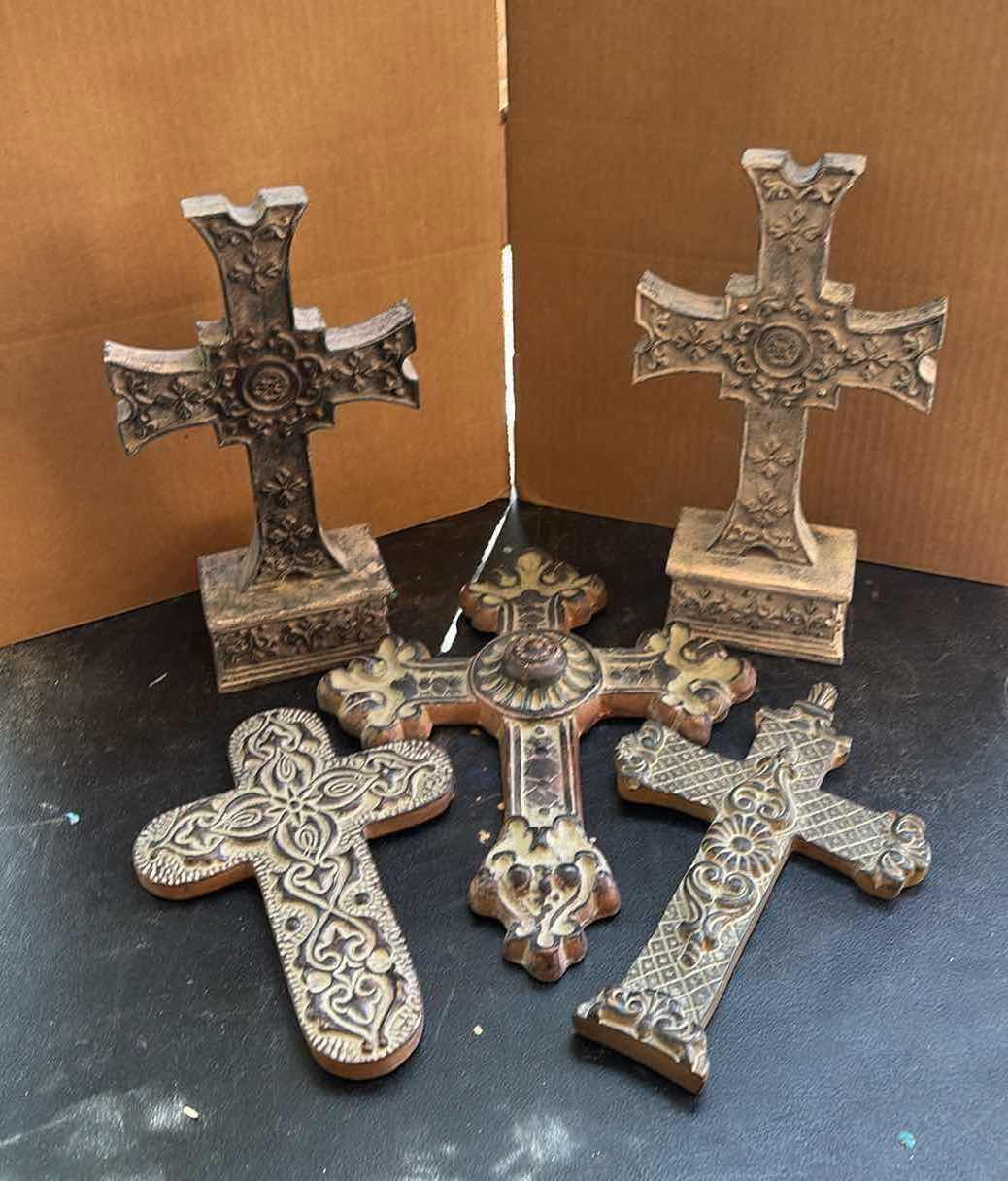 Photo 1 of DECORATIVE CROSSES 10”X14”H