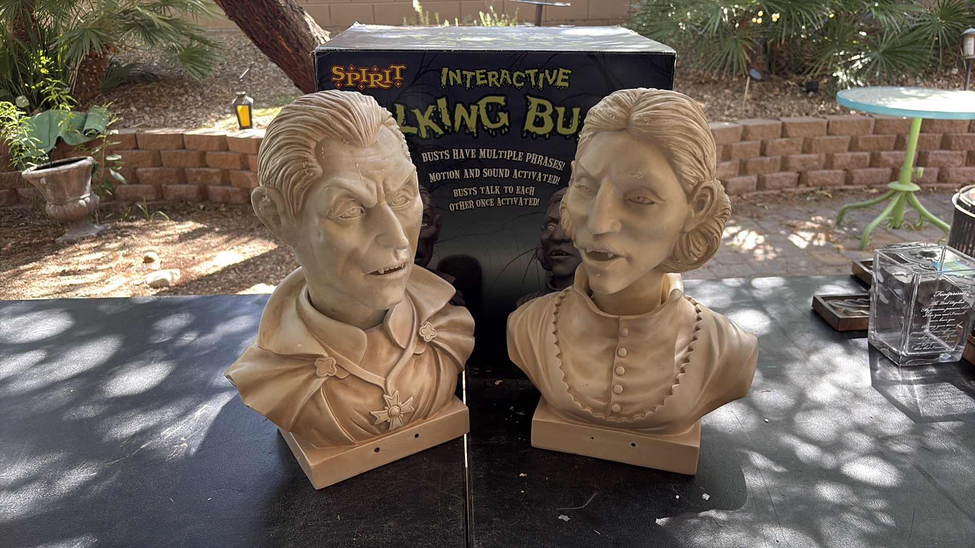 Photo 1 of INTERACTIVE TALKING BUSTS 11”X14”H