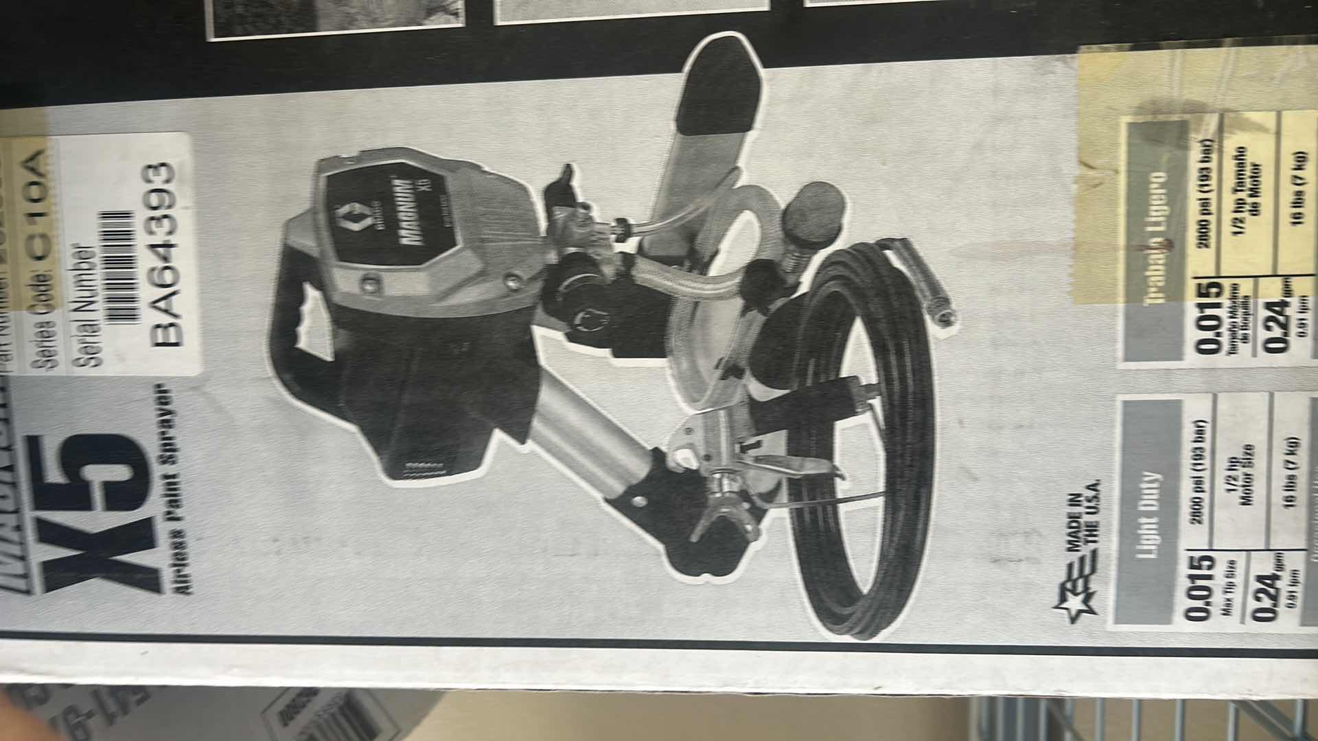 Photo 1 of AIRLESS PAINT SPRAYER