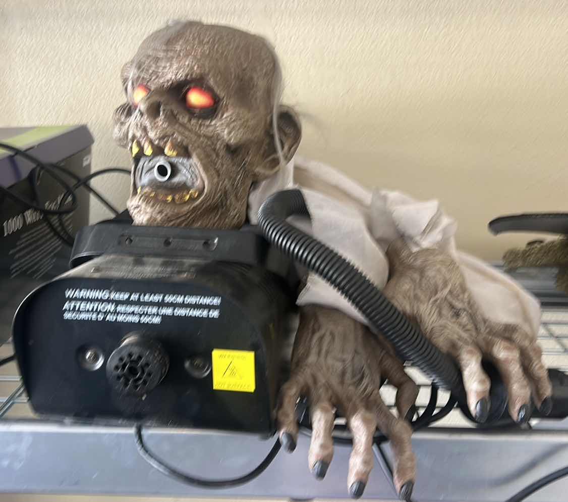 Photo 1 of FOG MACHINE WITH GHOUL