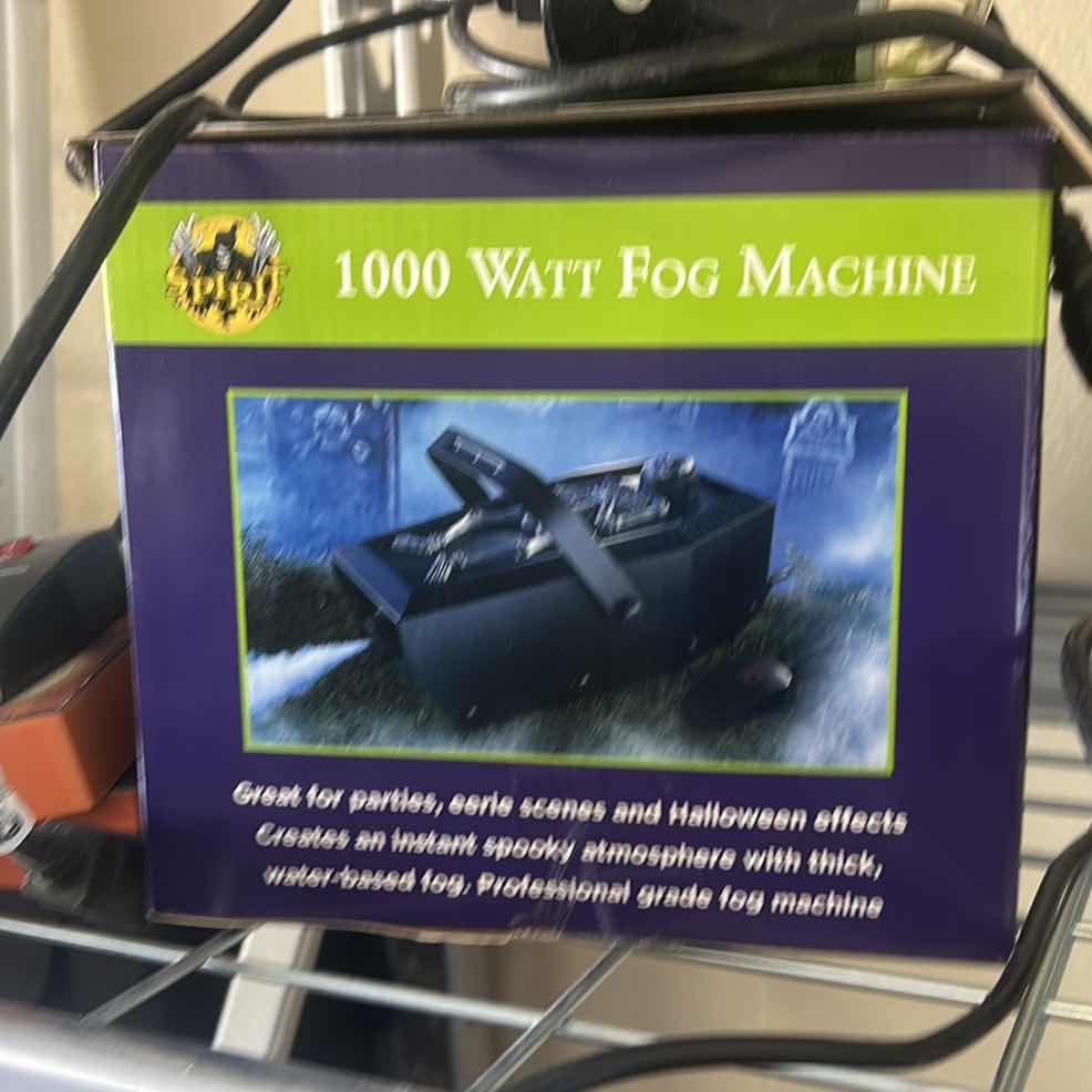 Photo 1 of 100O WATT FOG MACHINE