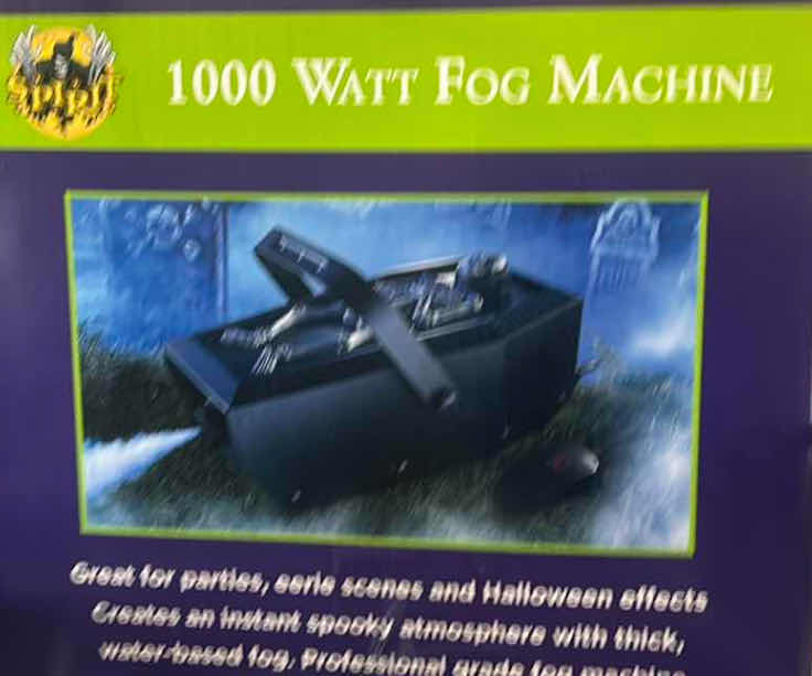 Photo 1 of 100O WATT FOG MACHINE