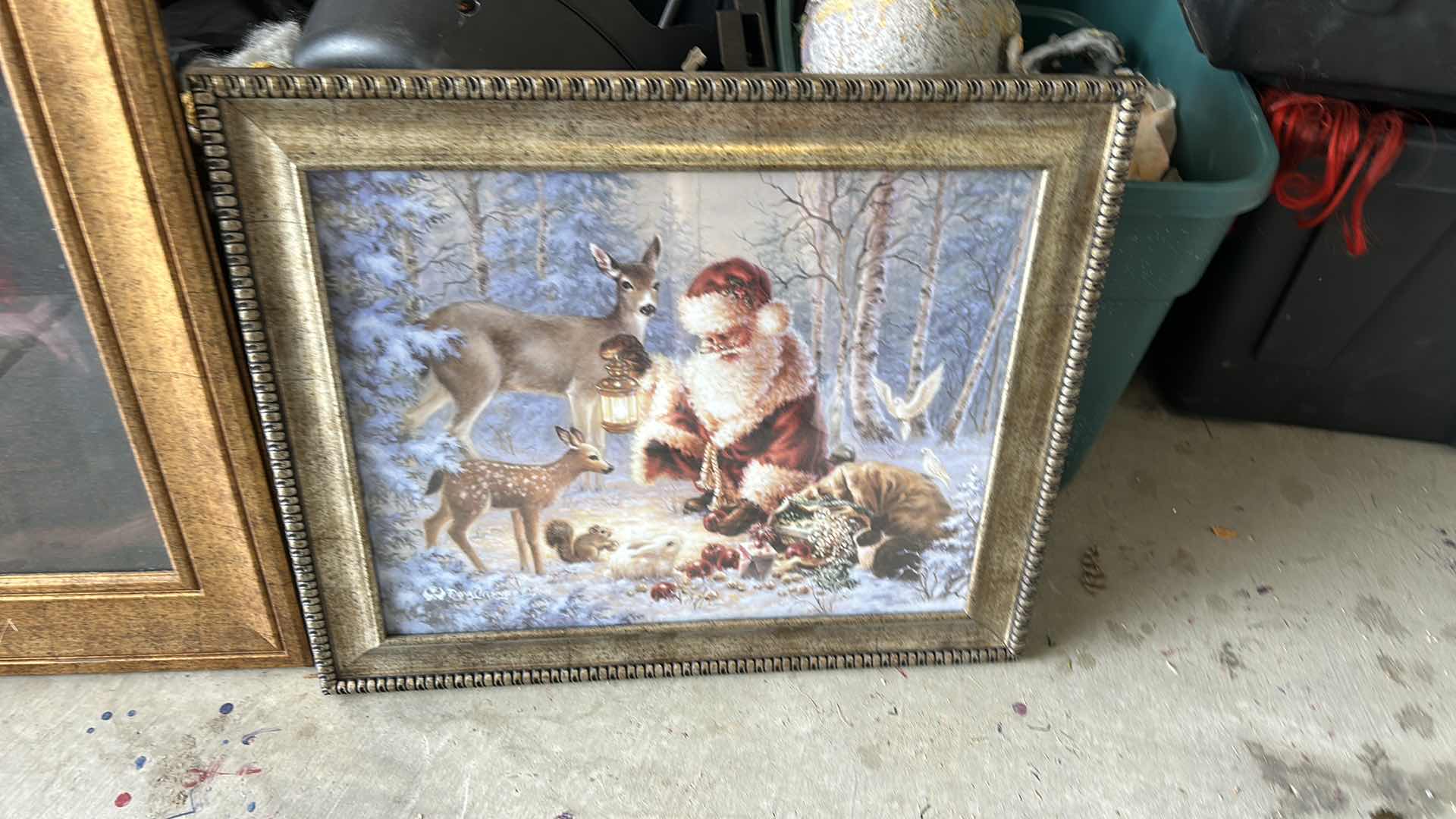 Photo 1 of FRAMED CHRISTMAS ARTWORK