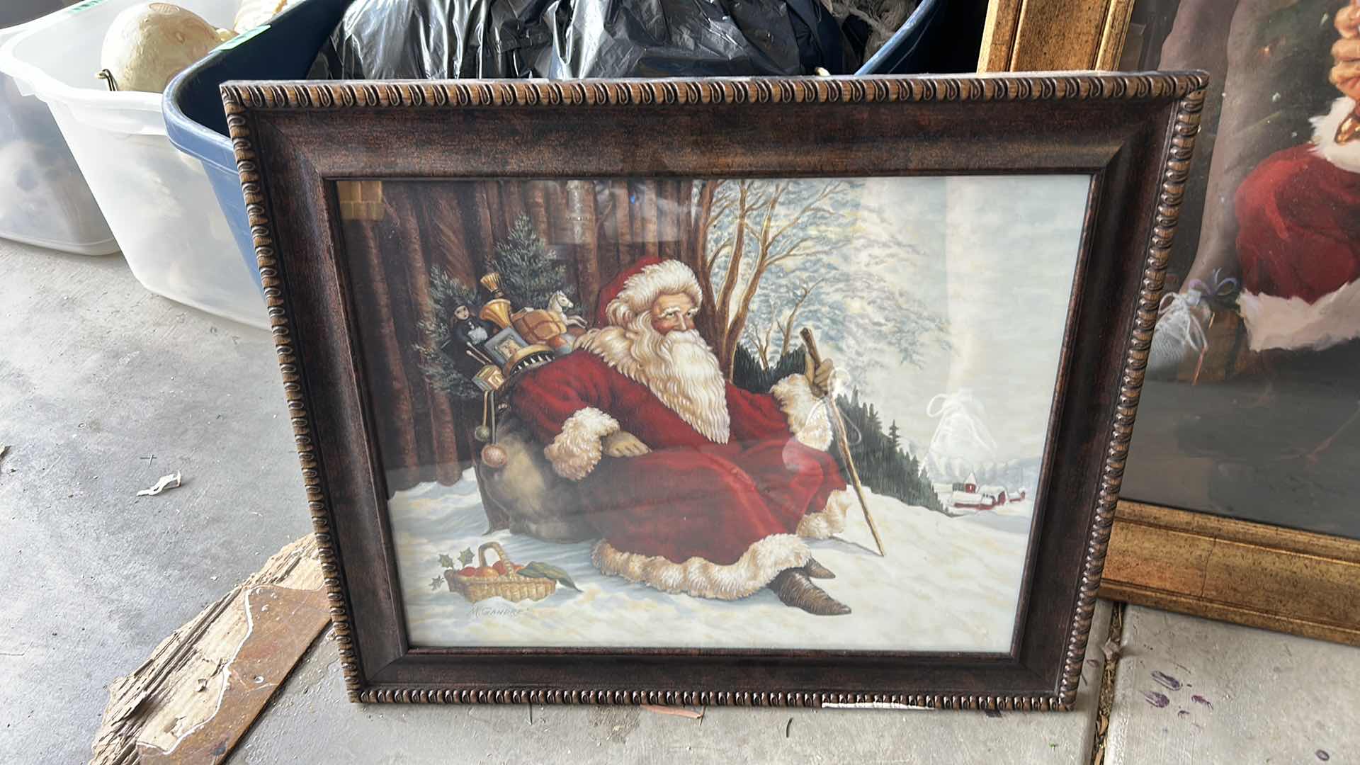 Photo 1 of FRAMED CHRISTMAS ARTWORK