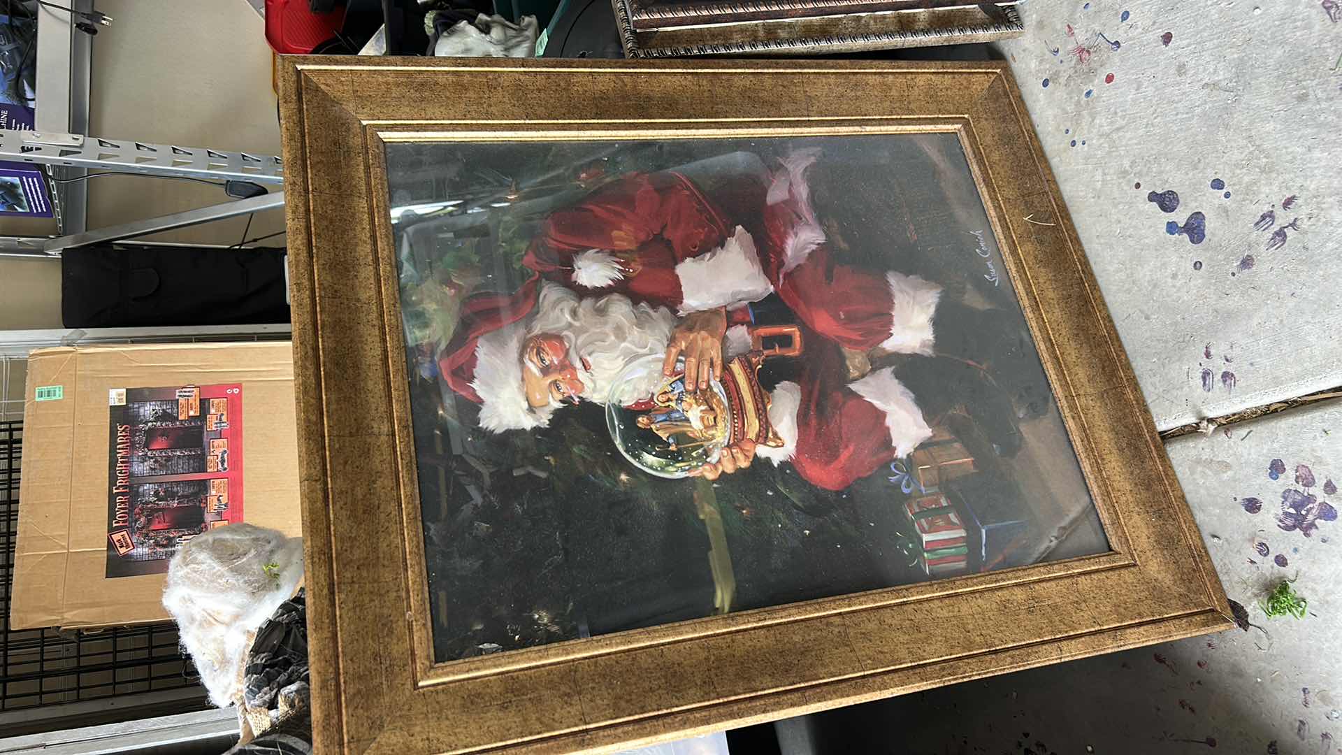 Photo 1 of FRAMED CHRISTMAS ARTWORK