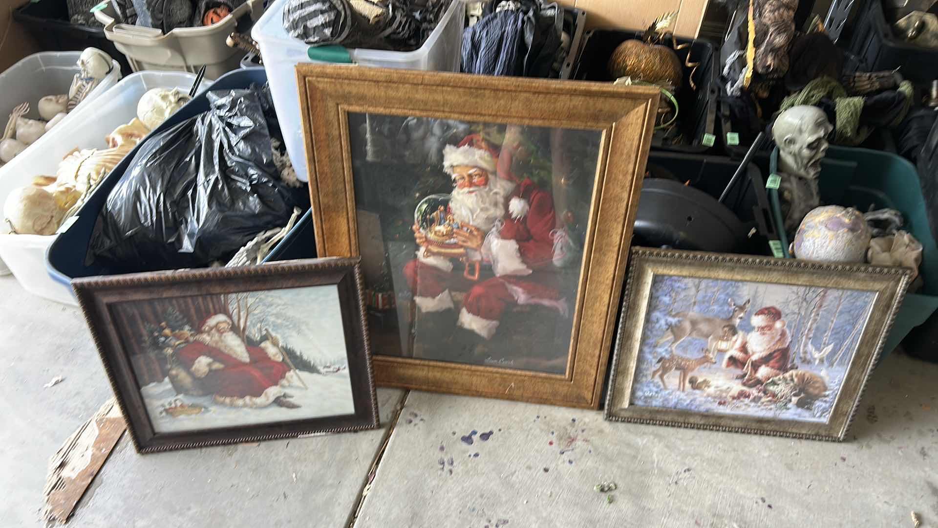 Photo 1 of FRAMED CHRISTMAS ARTWORK