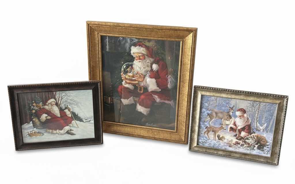 Photo 1 of FRAMED CHRISTMAS ARTWORK