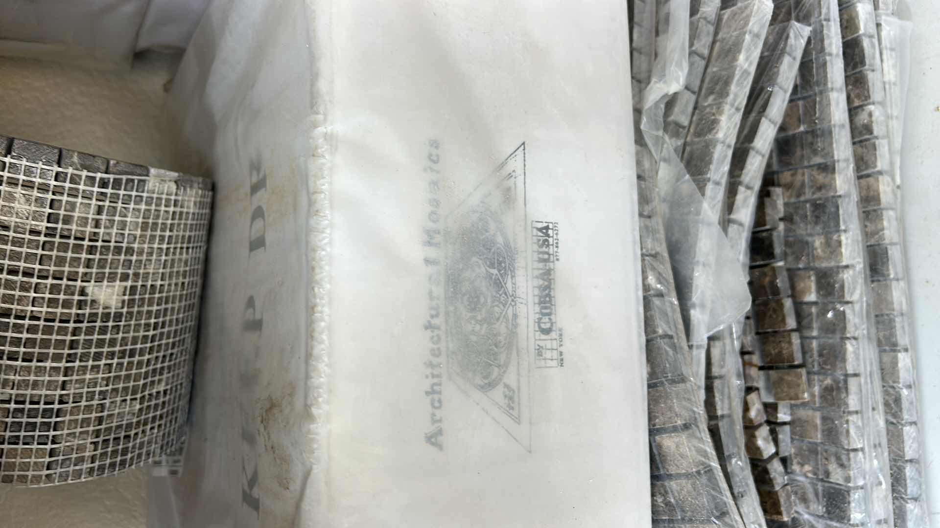 Photo 5 of 8 UNOPENED BOXES MOSAIC TILE