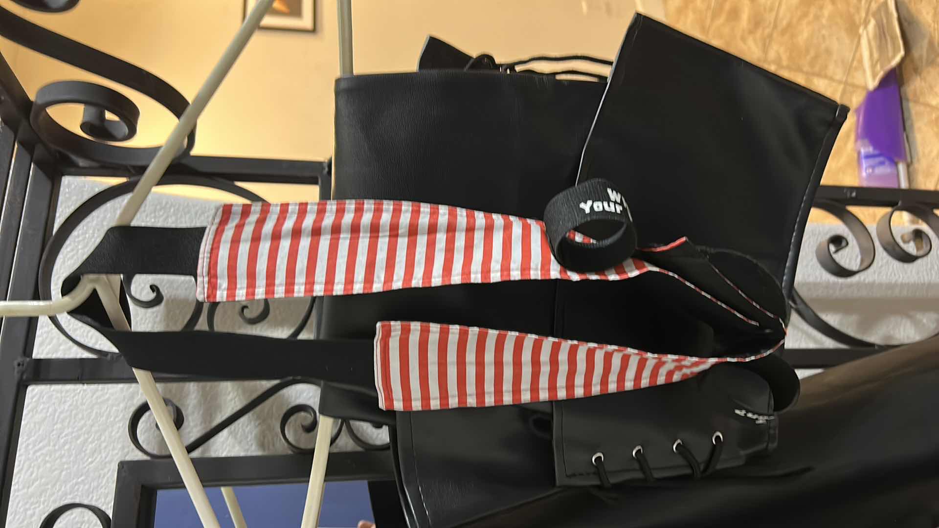 Photo 1 of MANS LEATHER JACKET AND PIRATE ACCESSORIES FOR HALLOWEEN