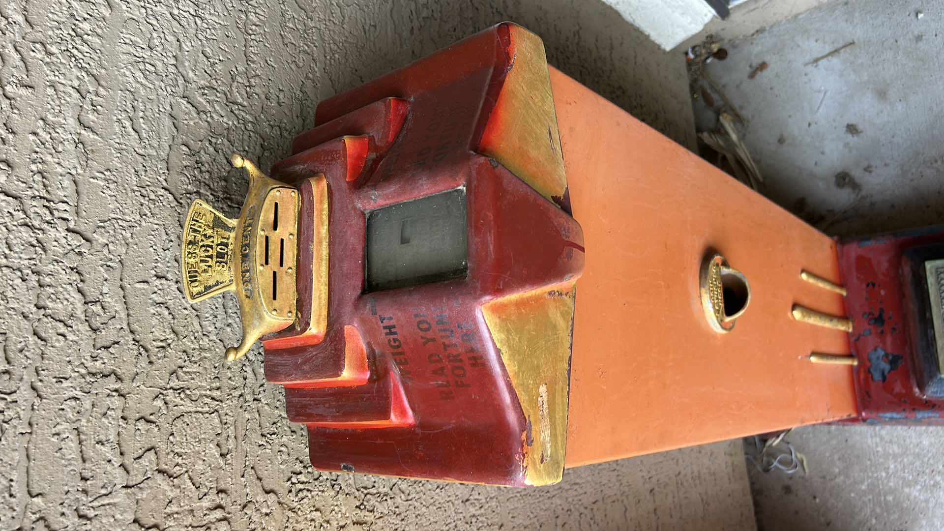 Photo 4 of RARE VINTAGE ART DECO CAST IRON AMERICAN MFG CO SCALE H51”