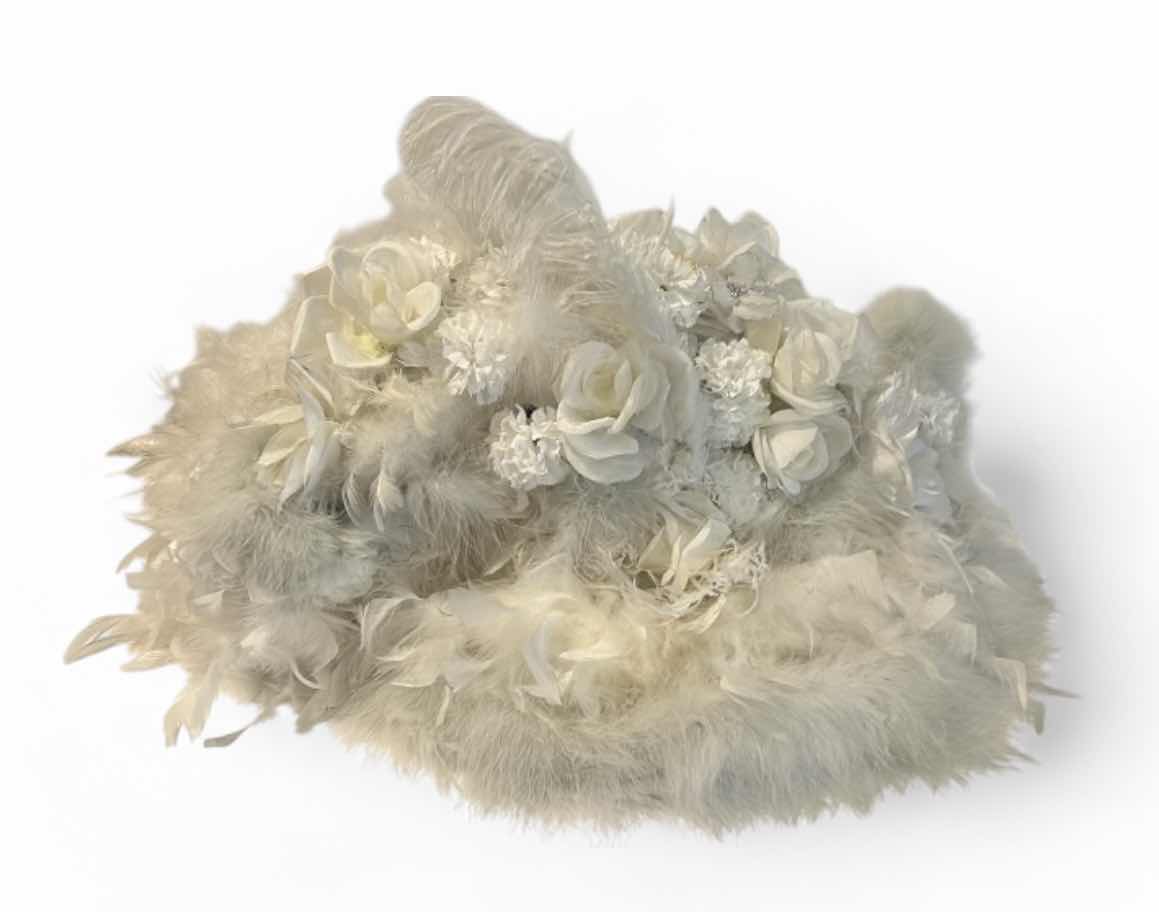 Photo 1 of HALLOWEEN- CUSTOM MADE WHITE WITCHES HAT