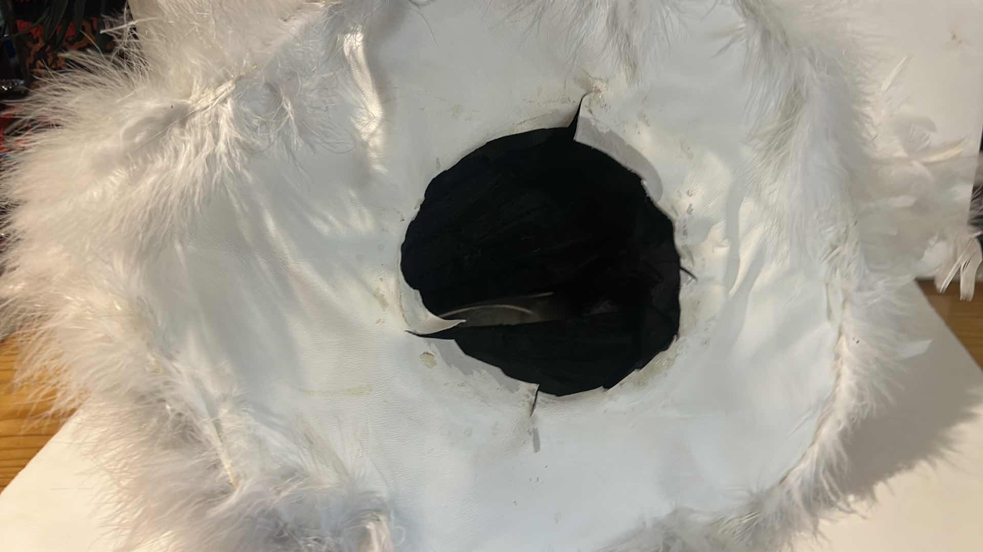 Photo 4 of HALLOWEEN- CUSTOM MADE WHITE WITCHES HAT