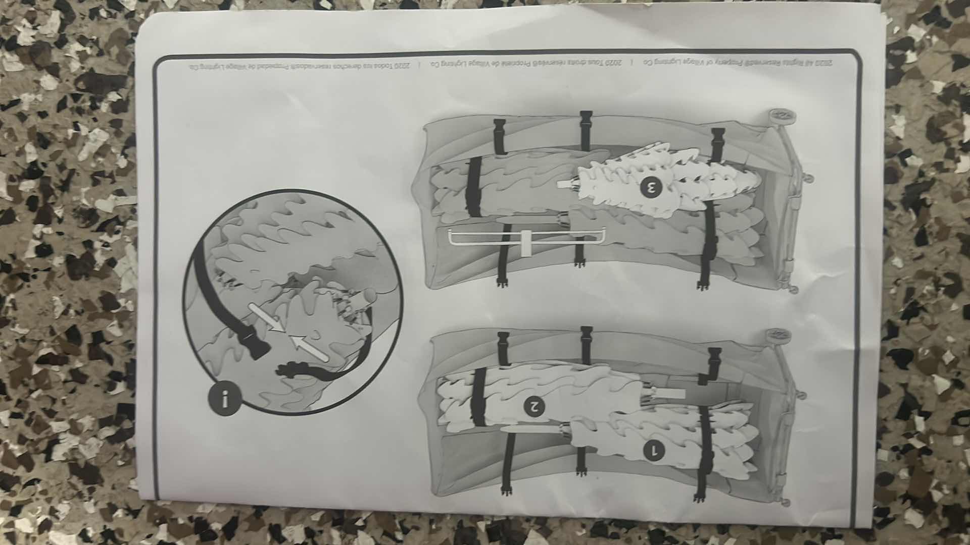 Photo 1 of BALSAM HILL CHRISTMAS TREE IN WHEELED CARRYING CASE