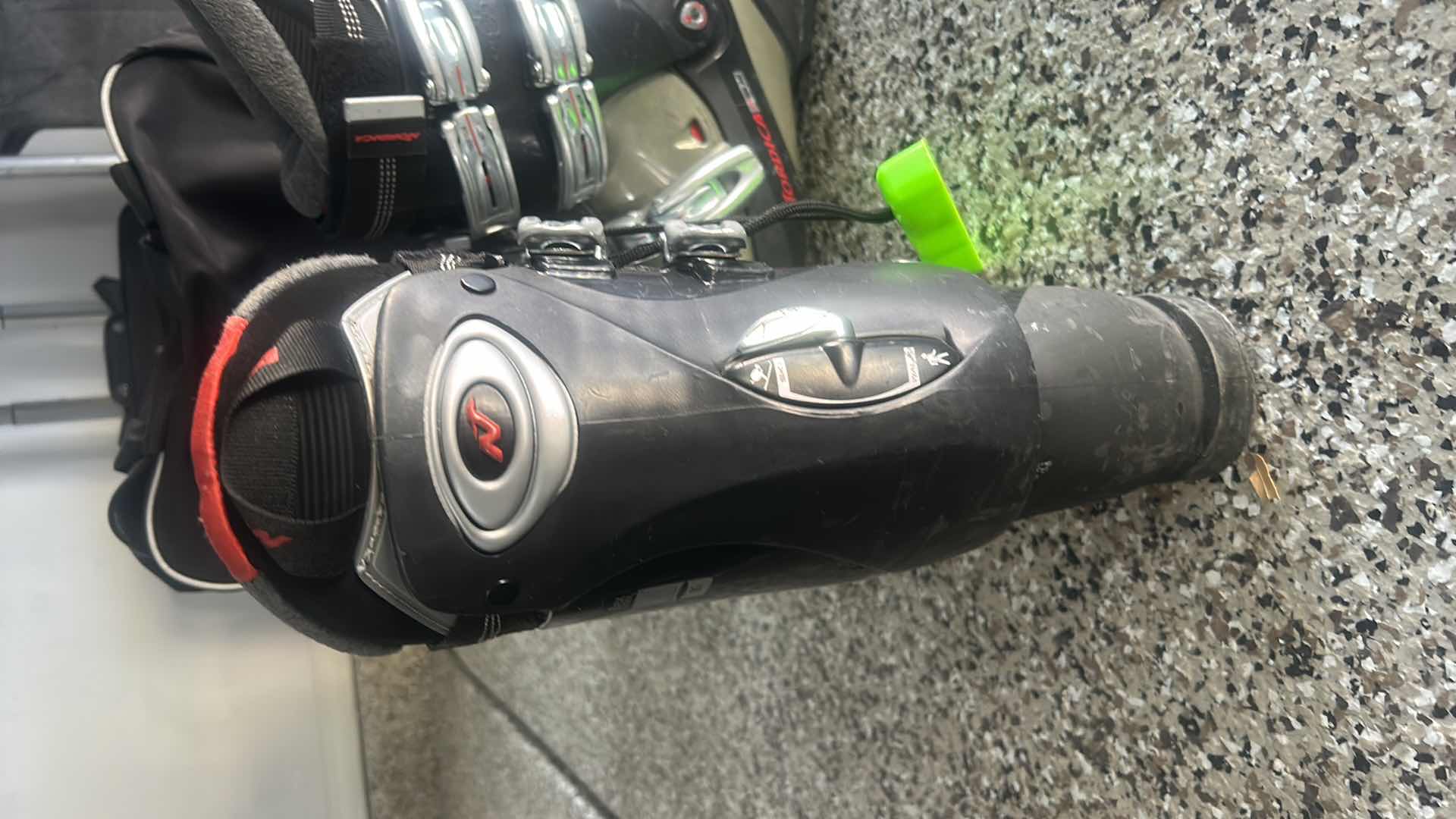 Photo 1 of OUTLAST SKI BOOTS AND BAG