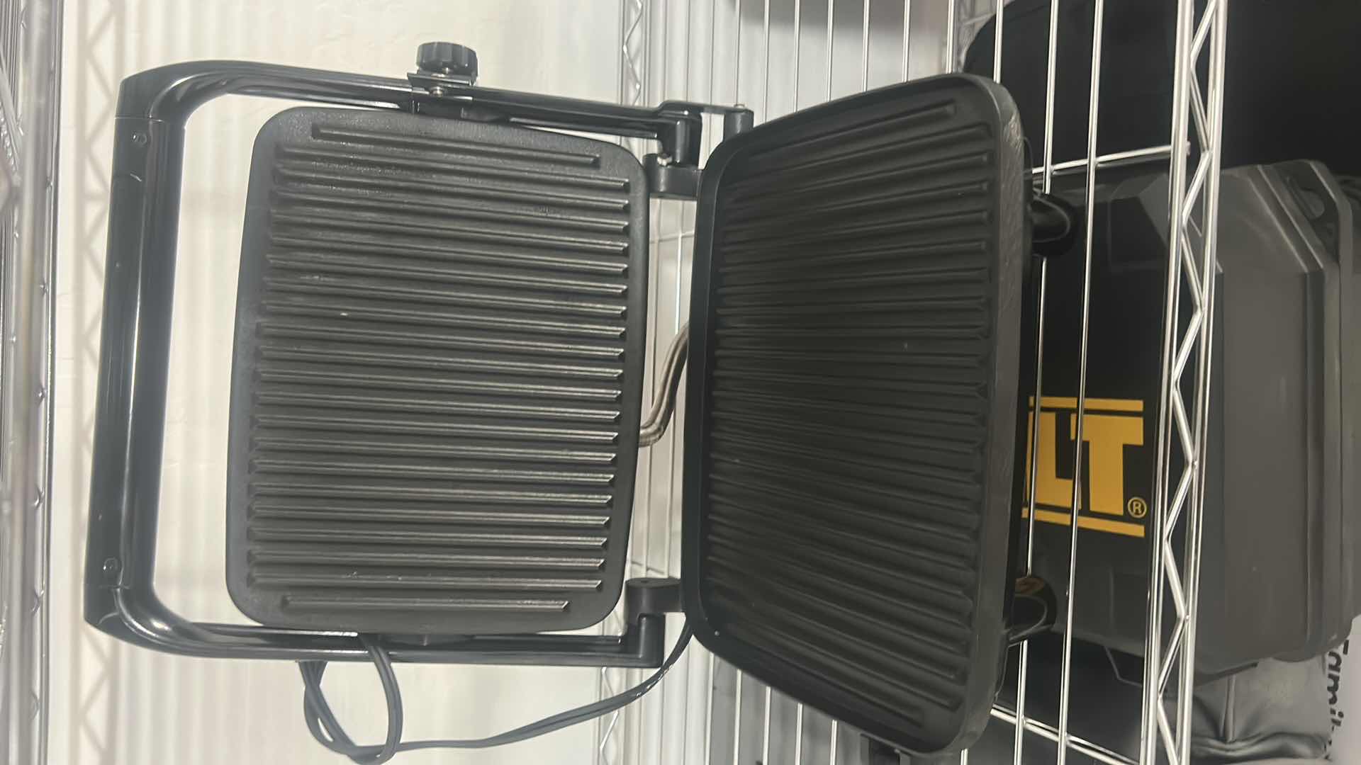 Photo 1 of HAMILTON BEACH PANINI PRESS AND GOURMET SANDWICH MAKER