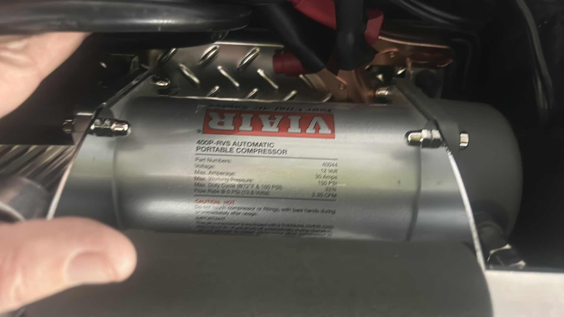 Photo 1 of VIAIR PORTABLE AIR COMPRESSOR