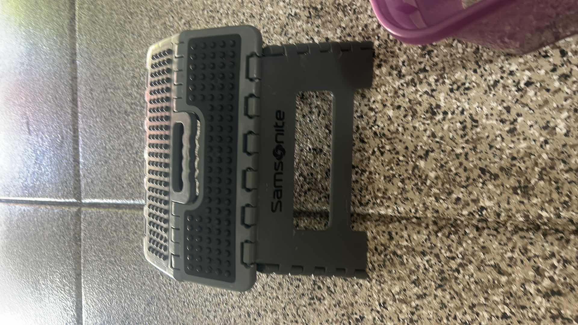 Photo 1 of TOTE WITH HOUSEHOLD SUPPLIES