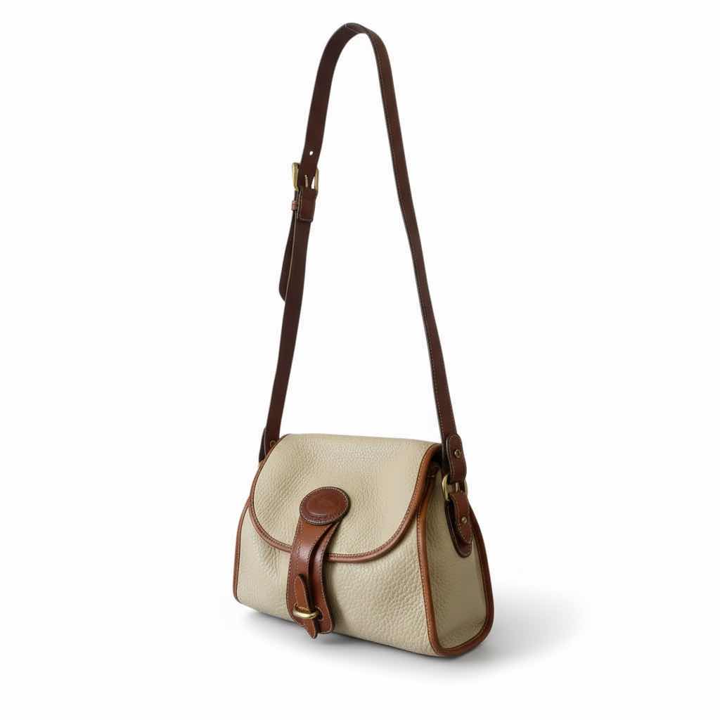 Photo 1 of VINTAGE DOONEY AND BOURKE R25 MEDIUM ESSEX BEIGE SHOULDER HANDBAG