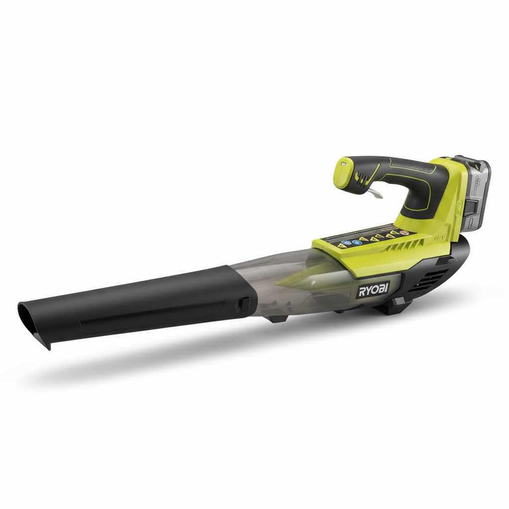 Photo 1 of RYOBI BATTERY OPERATED BLOWER WITH CHARGER