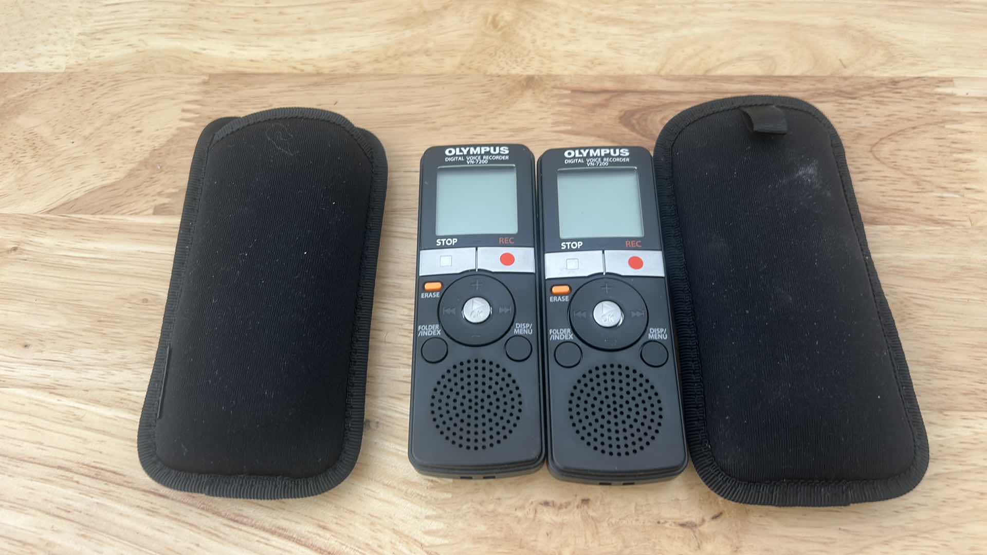 Photo 1 of 2 OLYMPUS VOICE RECORDERS