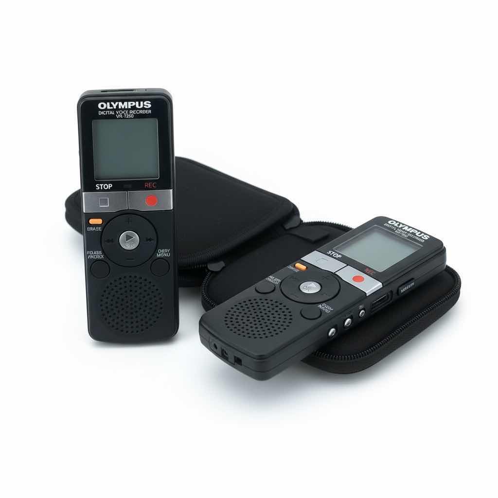 Photo 1 of 2 OLYMPUS VOICE RECORDERS