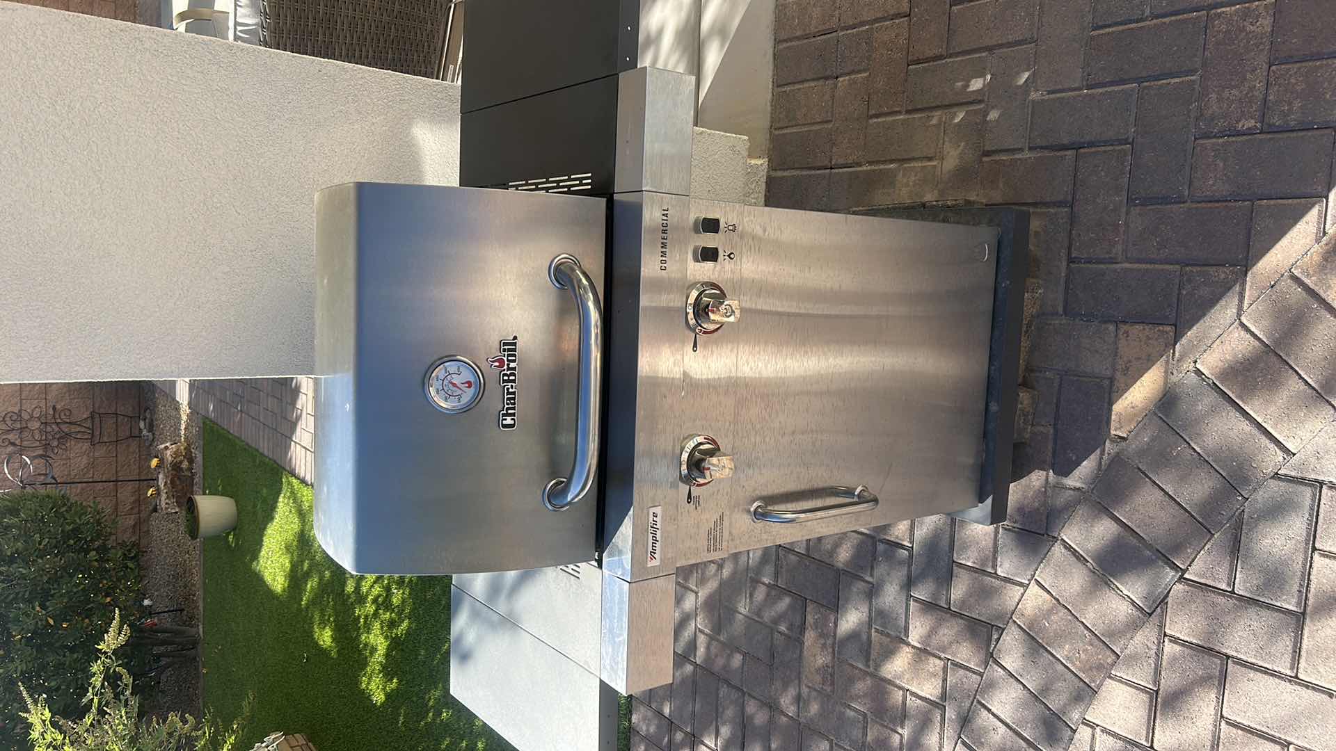 Photo 1 of CHAR BROIL BARBECUE WITH COVER