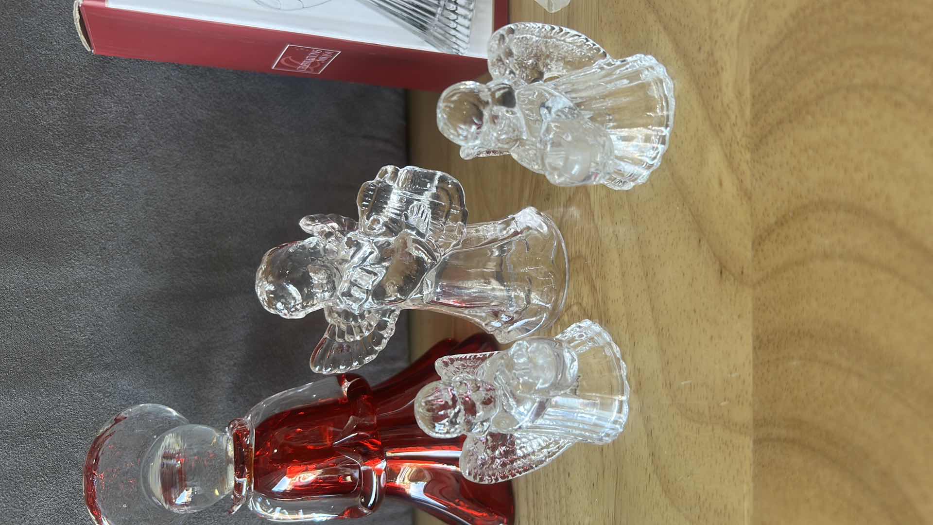 Photo 1 of 5 GLASS ANGELS TALLEST H6”