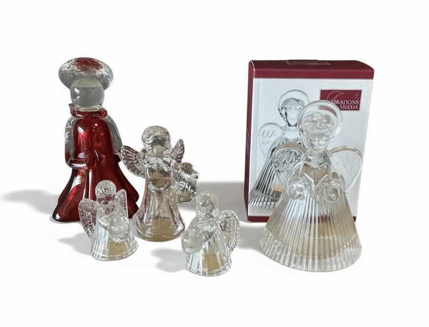 Photo 1 of 5 GLASS ANGELS TALLEST H6”